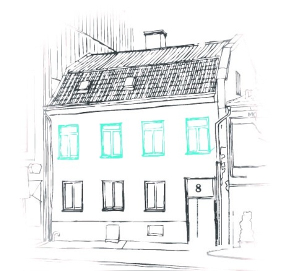 Arbetsrum i kreativ studio uthyres