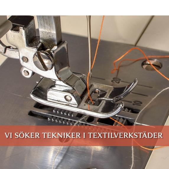 Stiftelsen Stenebyskolan söker Tekniker i textilverkstäder