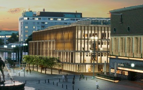 Stadsbiblioteket invigs