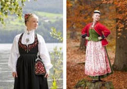 Folkdräkt på bild
