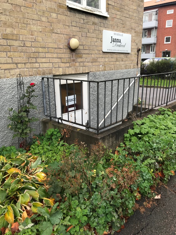 Mysig ateljé med billig hyra i Örgryte