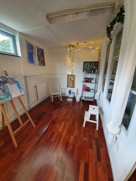 Studio/ateljé uthyres i centrala Guldheden