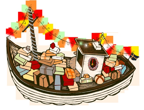 Utställare/Försäljare sökes till julmarknad i Skärgården 30/11, 7/12, 14/12 och 21/12