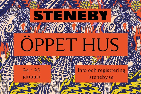 Öppet hus för konstnärliga utbildningar i Steneby (gratis buss)