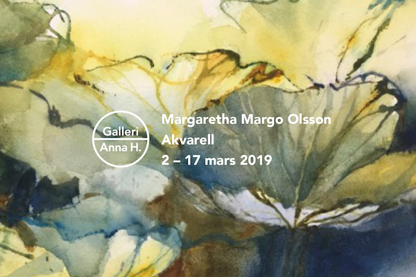 Margaretha Margo Olsson på Galleri Anna H, Aschebergsgatan 19