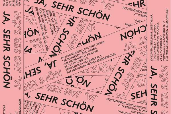 Ja, Sehr Sjön - En kunstausstellung