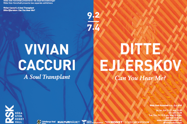 Vernissage: Vivian Caccuri + Ditte Ejlerskov