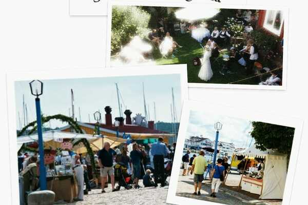 Marknad Sekelskiftesdagarna på Marstrand