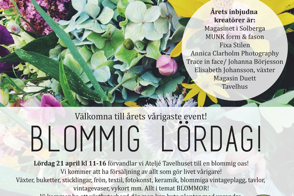 Blommig Lördag