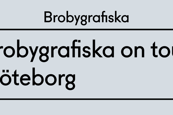 Brobygrafiska on tour - Inspirationsföreläsning och mingel