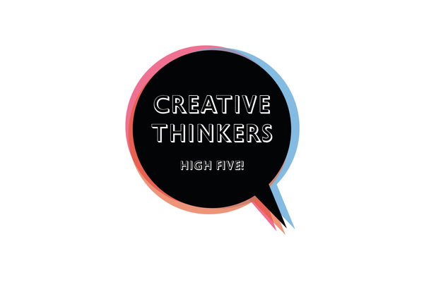 Creative Thinkers high five - for better products & service