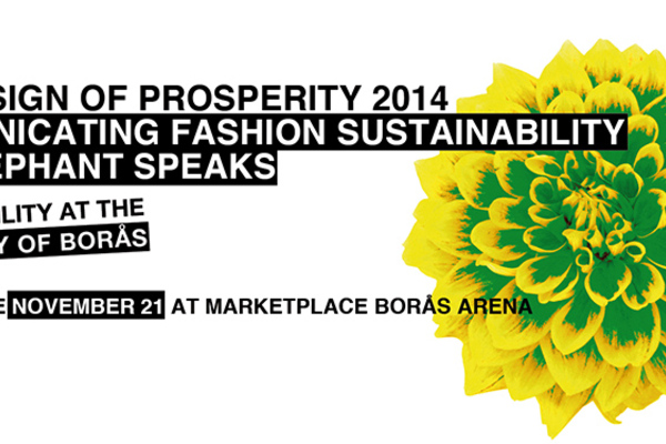 The Design of Prosperity 2014 in Borås