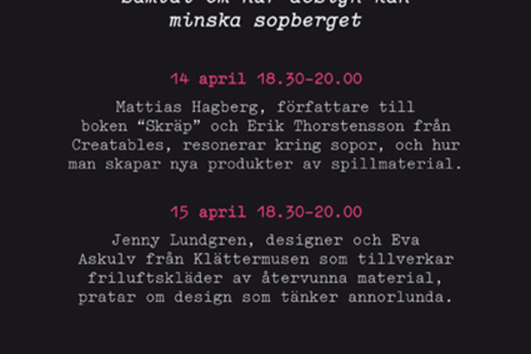 Design och sopor