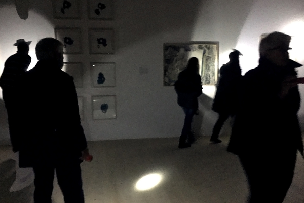 Ficklampsvisning på Nordiska Akvarellmuseet