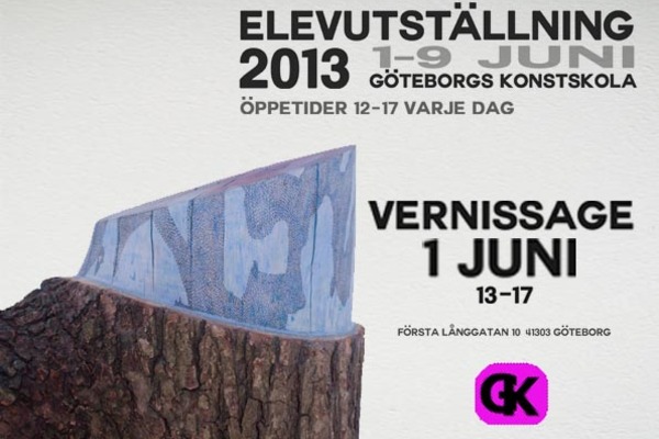 Elevutställning Göteborgs Konstskola, Vernissage