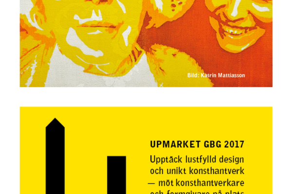 UPMARKET - MARKNAD MED KONSTHANTVERK & DESIGN