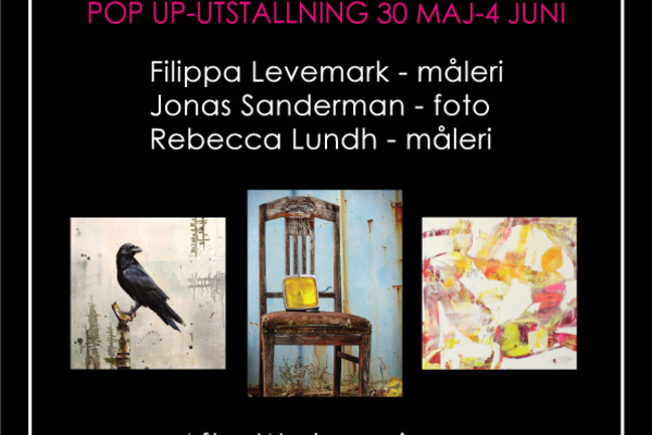 ArtDelight Pop up-utställning 
