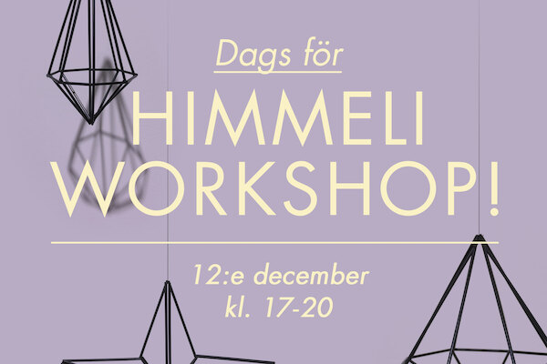 Workshop i himmeli - finsk, geometrisk halmslöjd