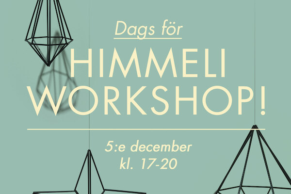 Workshop i himmeli - finsk, geometrisk halmslöjd