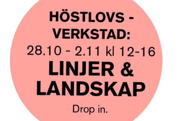 Höstlovsverkstad för alla!