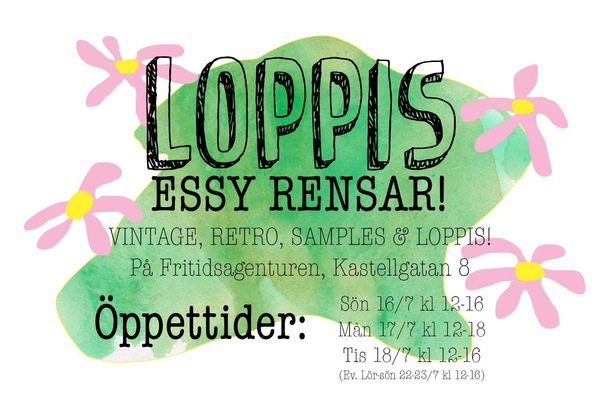 Essy Rensar!  Pop-Up design &  vintagebutik