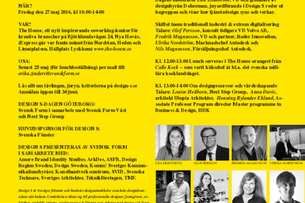 Design S-dagen i Göteborg