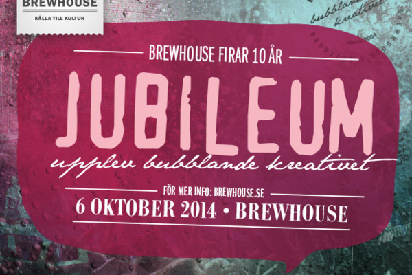 Brewhouse bjuder in till tioårsfest!