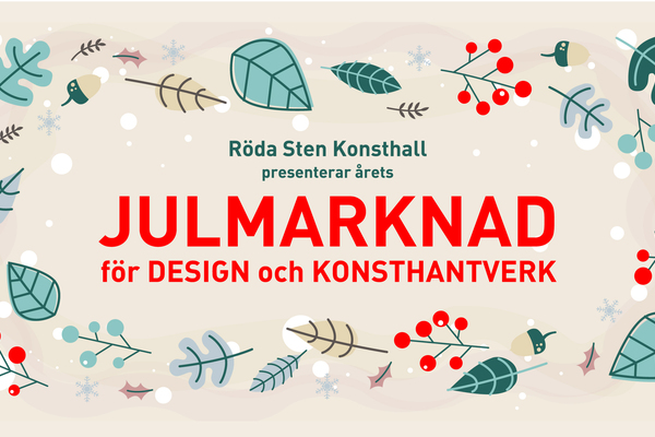 Julmarknad för design och konsthantverk