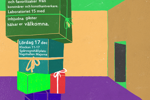 Julmarknad på Laboratoriet femton