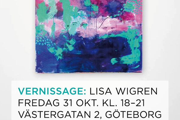 Vernissage – Lisa Wigren på Galleri Oddit