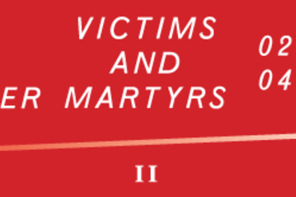 Vernissage Offer och martyrer