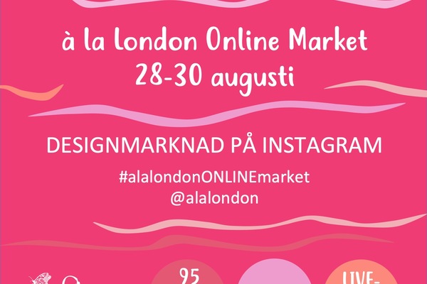 à la London Designmarknad - Online Marknad