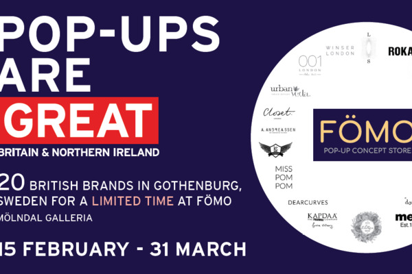 Brittisk Pop-Up i Göteborg - branschevent