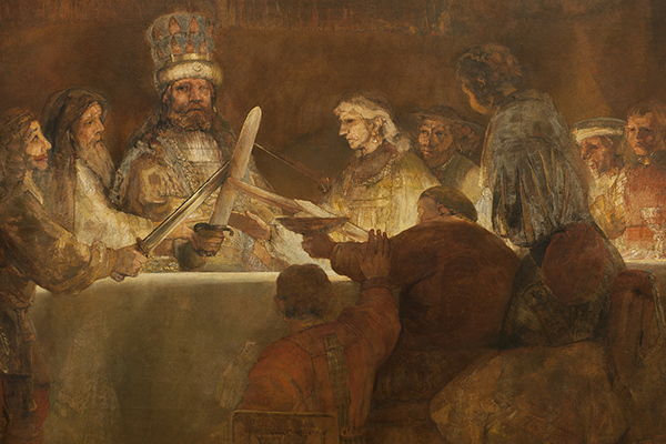 Vernissage: Rembrandts Batavernas trohetsed