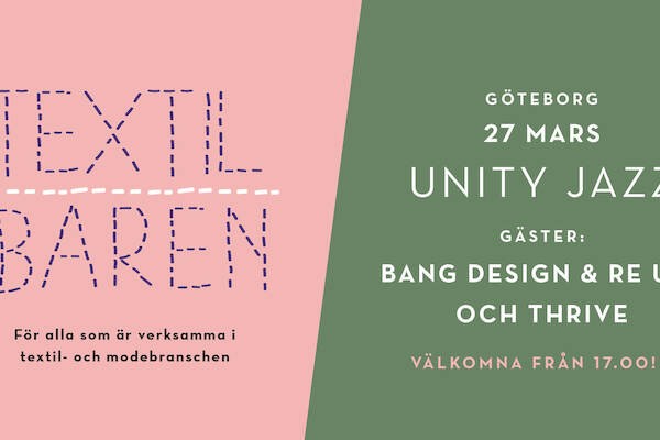 Textilbaren Gbg på Unity Jazz