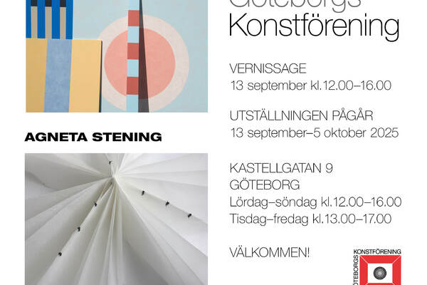 Vernissage Merete Lassen och Agneta Stening