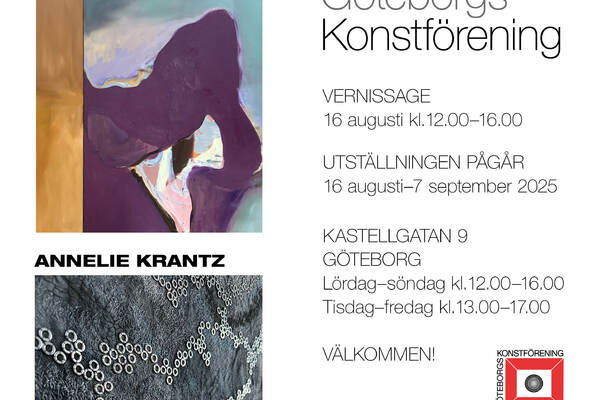 Vernissage Vidar Ericsson, Annelie Krantz