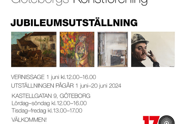 Vernissage Jubileumsutställningen 170 år av samtida konst