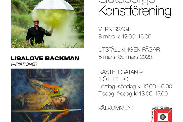 Vernissage Joakim Stampe, Lisalove Bäckman