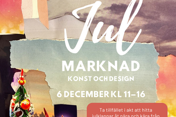 Aftonstjärnans julmarknad med lokala konstnärer