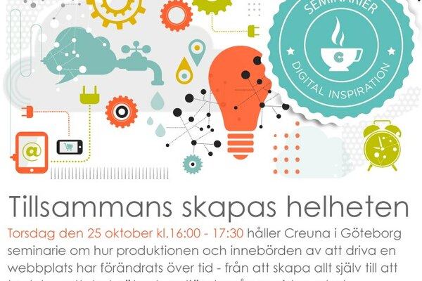 Seminarium Creuna Göteborg - Tillsammans skapas helheten