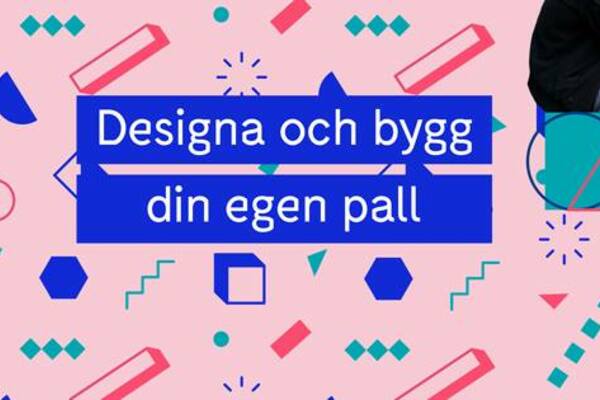  Designa och bygg din egen pall