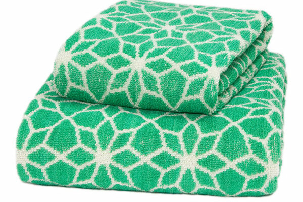 Svenskproducerad frottékollektion design Lisa Vilhelmson