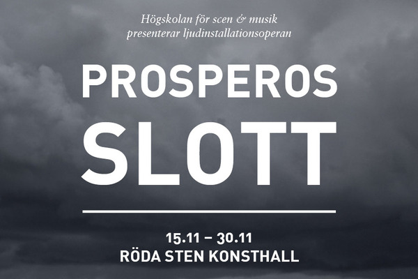 Ljud- och performancekonst - en kväll på Röda Sten Konsthall