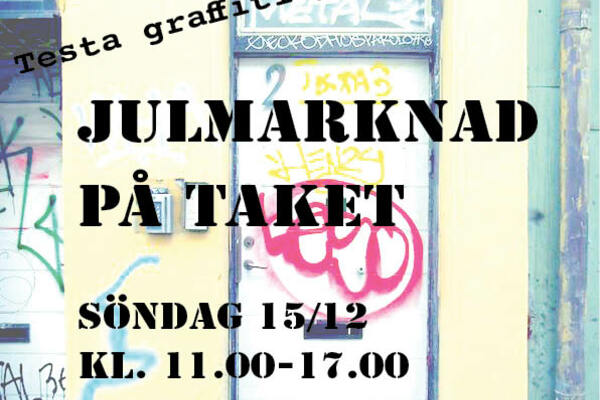 Julmarknad på Taket