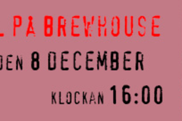 Julmingel och pop up-mässa på Brewhouse