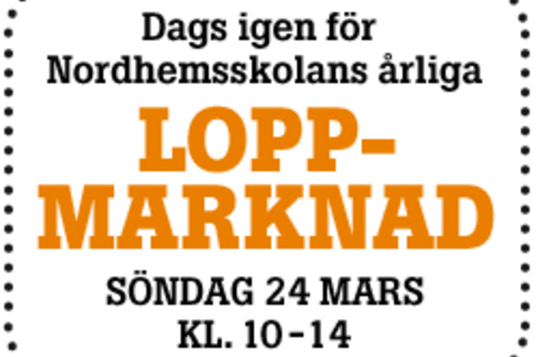 Nordhemskolans Årliga Loppis