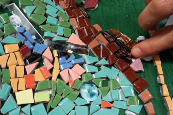 Mosaik och Origami