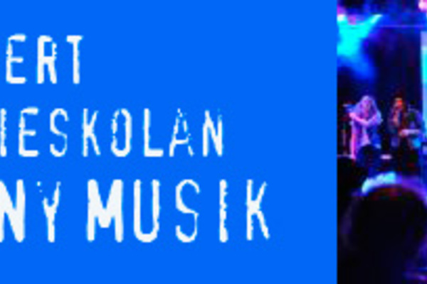 Skolkonsert gymnasieskolan Ny Musik