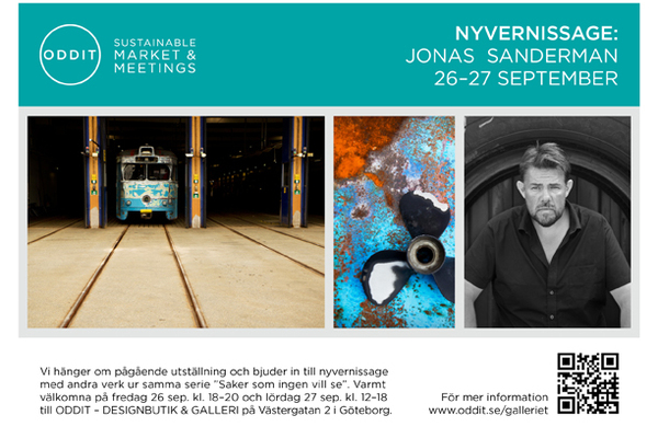 Nyvernissage  – Jonas Sandermans "Saker som ingen vill se"